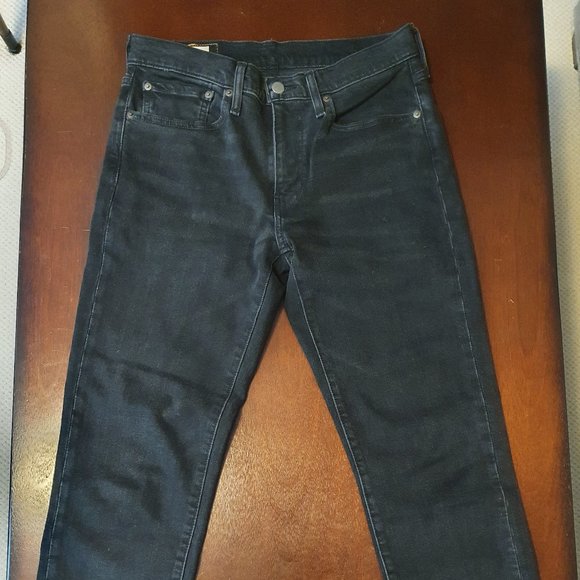 511™ SLIM FIT LEVI’S® FLEX MEN'S JEANS - RAW HEM - Picture 1 of 4